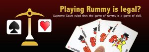 is rummy game is legal in india